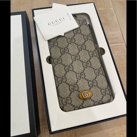 Gucci GG Supreme OPHIDIA IPhone XS Max phone case cover - Picture 5 of 10